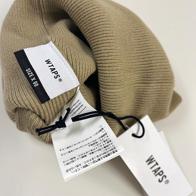 ニット帽/ビーニー新品完売 WTAPS BEANIE ニットキャップ ダブルタップス ベージュ