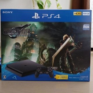 プレイステーション4(PlayStation4)のPS4 本体 FF7 リメイクパック 500GB 限定品(家庭用ゲーム機本体)