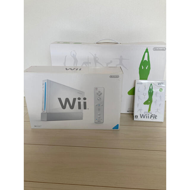 任天堂 wii 本体セット Wii fit