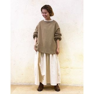 ネストローブ(nest Robe)のネストローブ♡トップ染めコットンクォーターゲージニットプルオーバー(ニット/セーター)