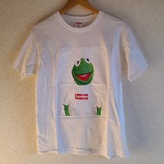 カーミット tee supreme Flog セサミストリート M tシャツ(Tシャツ/カットソー(半袖/袖なし))