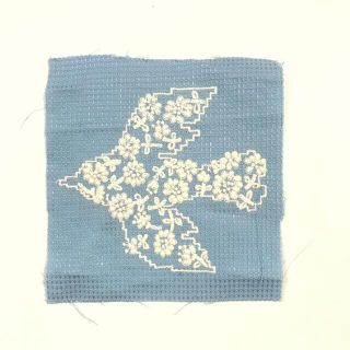 ミナペルホネン ☆オデッセイ☆ 刺繍　はぎれ　ハギレ(生地/糸)