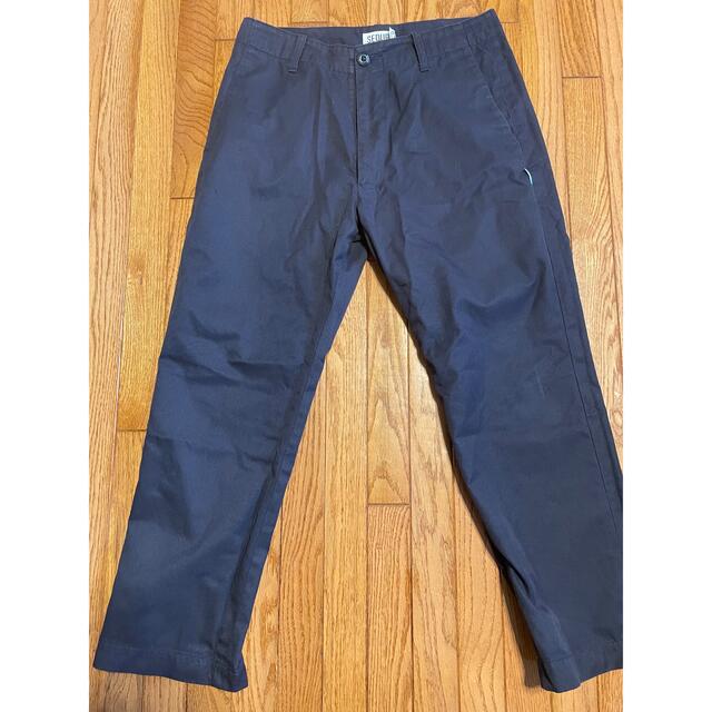 FRAGMENT(フラグメント)のSEQUEL CHINO PANTS ネイビー sシークエル 藤原ヒロシ メンズのパンツ(チノパン)の商品写真