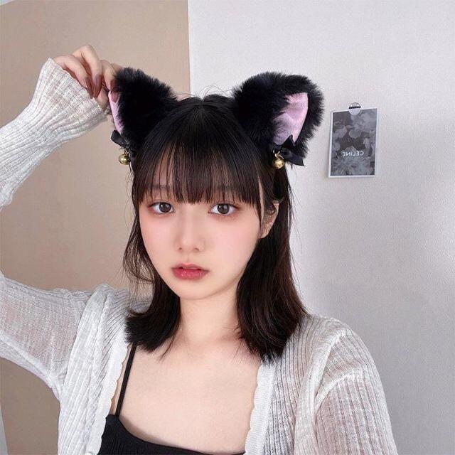 猫耳　カチューシャ　可愛い 仮装　ハロウィン　コスプレ