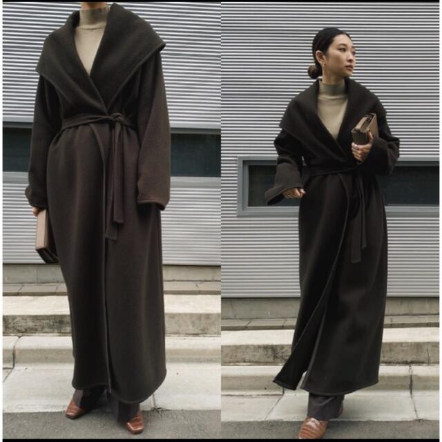 RIM.ARK  Noble maxi wool coat