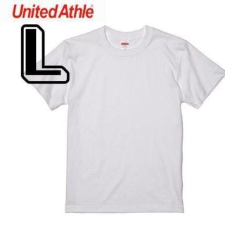 UnitedAthle 5.6オンス ハイクオリティー Tシャツ 白 Ｌ(Tシャツ/カットソー(半袖/袖なし))