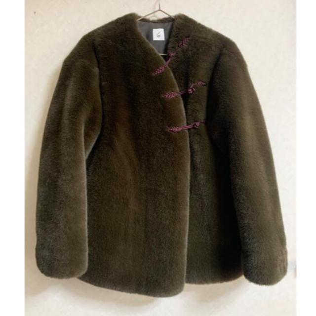 FAKE FUR CHINA OUTER / ROKU 6レディース