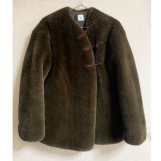 ビューティアンドユースユナイテッドアローズ(BEAUTY&YOUTH UNITED ARROWS)のFAKE FUR CHINA OUTER / ROKU 6(毛皮/ファーコート)