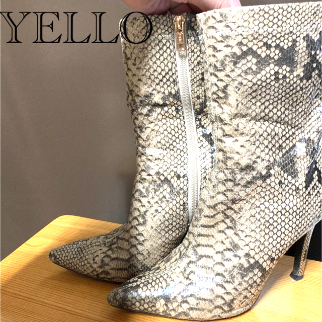 Yellow boots(イエローブーツ)のイエロー　ショートブーツ　M レディースの靴/シューズ(ブーツ)の商品写真