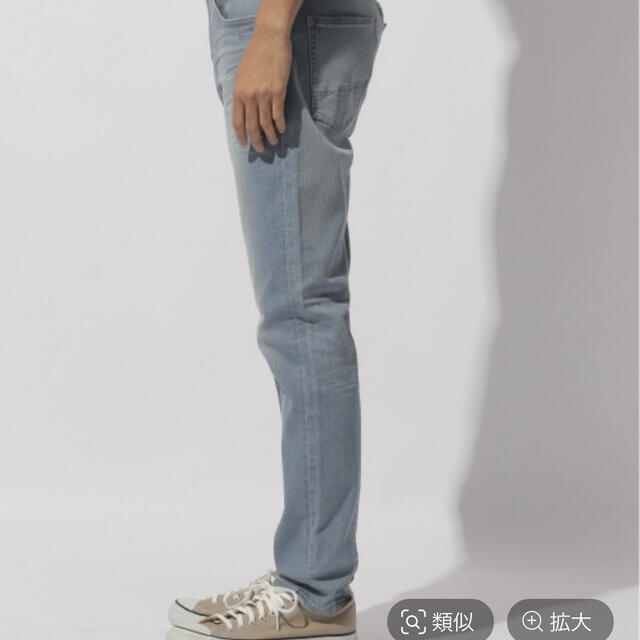 BAYFLOW(ベイフロー)のベイフロー　スキニーデニム　Lサイズ　21AW   メンズのパンツ(デニム/ジーンズ)の商品写真