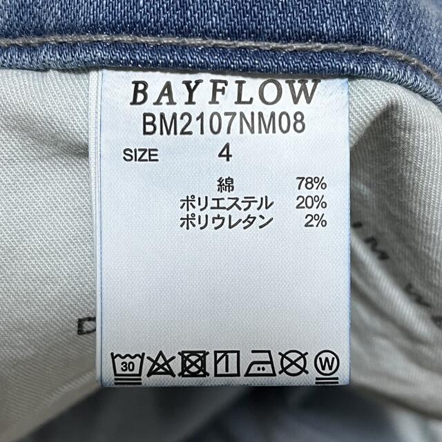 BAYFLOW(ベイフロー)のベイフロー　スキニーデニム　Lサイズ　21AW   メンズのパンツ(デニム/ジーンズ)の商品写真