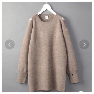 ビューティアンドユースユナイテッドアローズ(BEAUTY&YOUTH UNITED ARROWS)の【6 roku】SHOULDER 2HOLE KNIT/ニット(ニット/セーター)