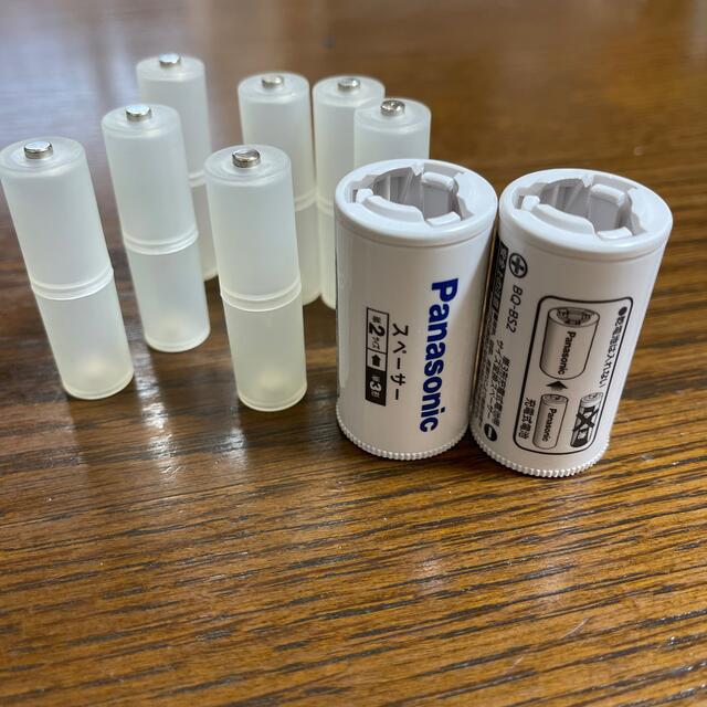 Panasonic 乾電池スペーサー計9本。単3→単2、単4→単3パナソニックの通販 by isson1006's shop|パナソニックならラクマ