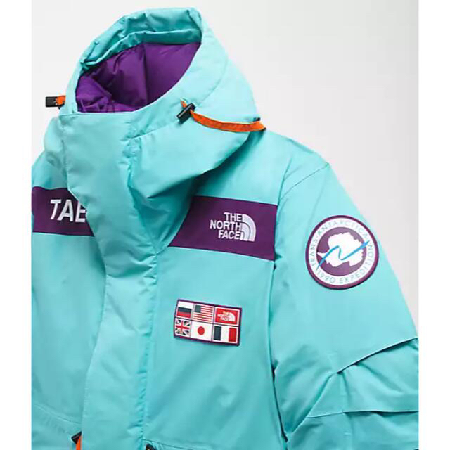 THE NORTH FACE(ザノースフェイス)のノースフェイス トランスアンタークティカ Lサイズ 新品 水色 700fill メンズのジャケット/アウター(ダウンジャケット)の商品写真