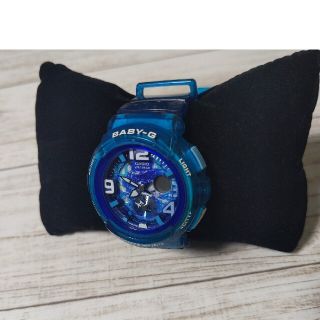 ジーショック(G-SHOCK)のMi様専用CASIO Baby-G 時計 クリスタルブルー(腕時計)