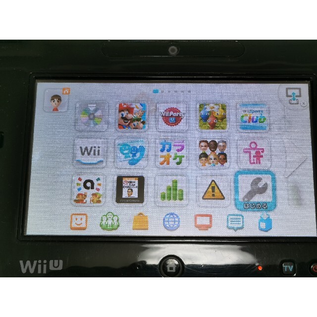 Wii U  ソフト6本他付き（クロ）