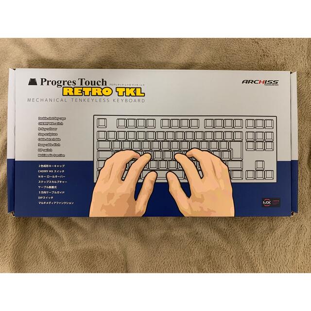 [茶軸/英語]ARCHISS Progres Touch RETRO TKL