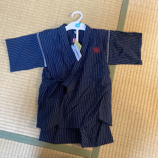 西松屋(ニシマツヤ)の西松屋　甚平　男の子用　120cm キッズ/ベビー/マタニティのキッズ服男の子用(90cm~)(甚平/浴衣)の商品写真