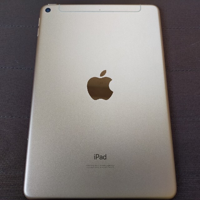 iPad(アイパッド)のiPad mini5 第5世代 Cellular 64GB ゴールド スマホ/家電/カメラのPC/タブレット(タブレット)の商品写真