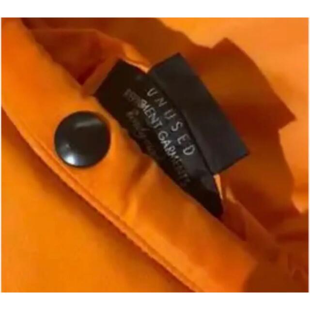 UNUSED(アンユーズド)のUNUSED X バズリクソンズ　ma-1 メンズのジャケット/アウター(フライトジャケット)の商品写真