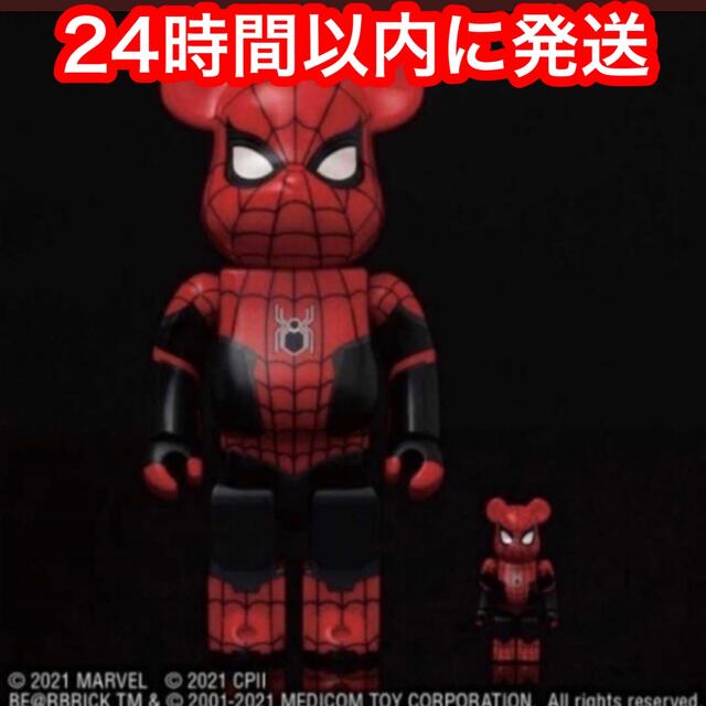 BE@RBRICK SPIDER-MAN 100% & 400%