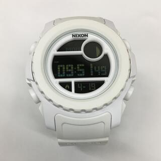 ニクソン(NIXON)のNIXON THE SUPER UNIT ホワイト　レア品(腕時計(デジタル))