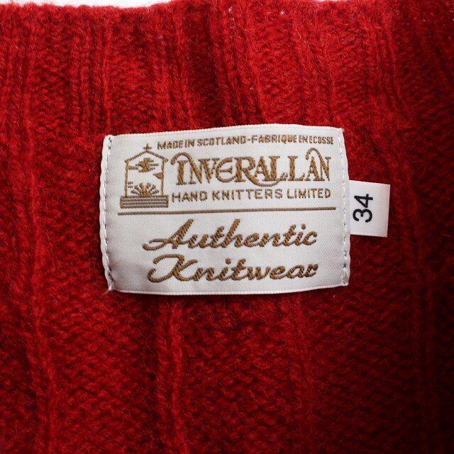 INVERALLAN   インバーアラン Authentic Knitwear ニット セーター XS