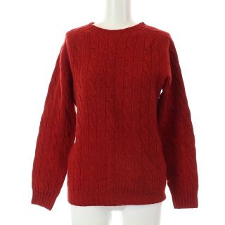 インバーアラン(INVERALLAN)のインバーアラン Authentic Knitwear ニット セーター XS 赤(ニット/セーター)