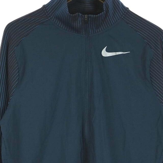 NIKE(ナイキ)のナイキ NIKE ランニングウェア ジャケット 長袖 M 紺 メンズのジャケット/アウター(ブルゾン)の商品写真