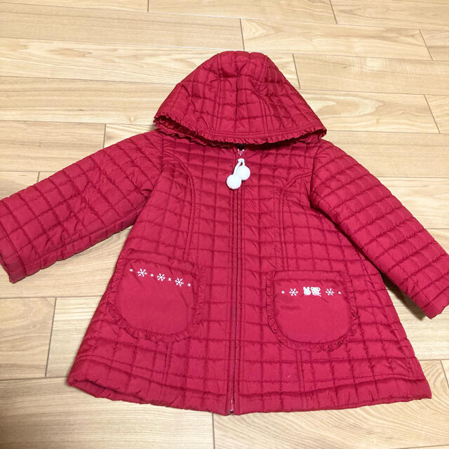 familiar(ファミリア)のfamiliar コート　90cm キッズ/ベビー/マタニティのキッズ服女の子用(90cm~)(コート)の商品写真