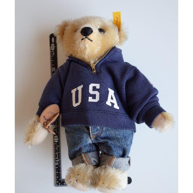 ぬいぐるみ【美品】ラルフローレン・シュタイフ 限定テディベアー Polo Bear