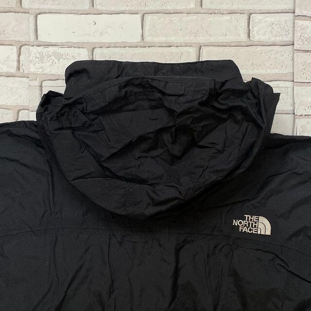 THE NORTH FACE(ザノースフェイス)の古着 ザノースフェイス ゆるだぼ ナイロンジャケット HYVENT ブラックXL メンズのジャケット/アウター(ナイロンジャケット)の商品写真