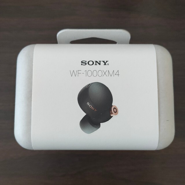 完全ワイヤレスイヤホン【新品】SONY フルワイヤレスイヤホン ブラック WF-1000XM4 BM