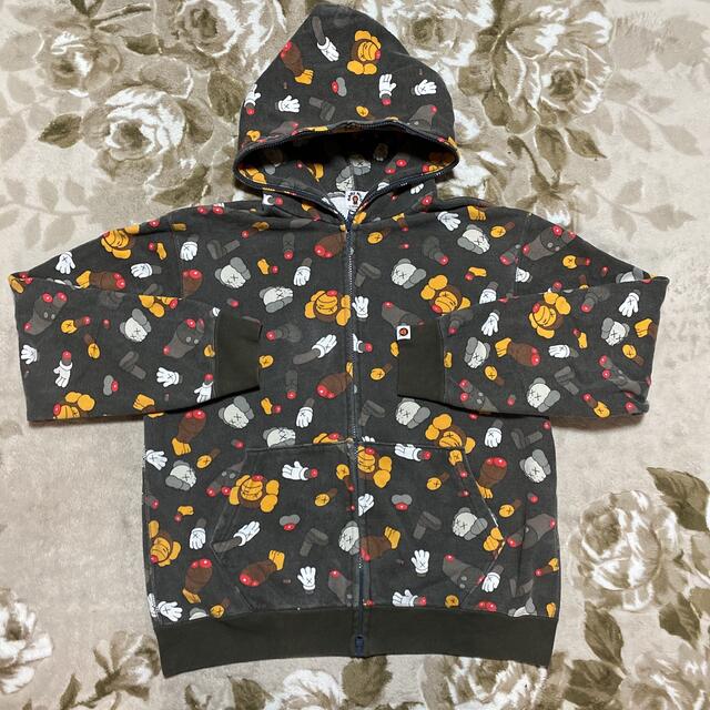 A BATHING APE - APE BAPE KAWS BABY MILO パーカー スウェット SHARK