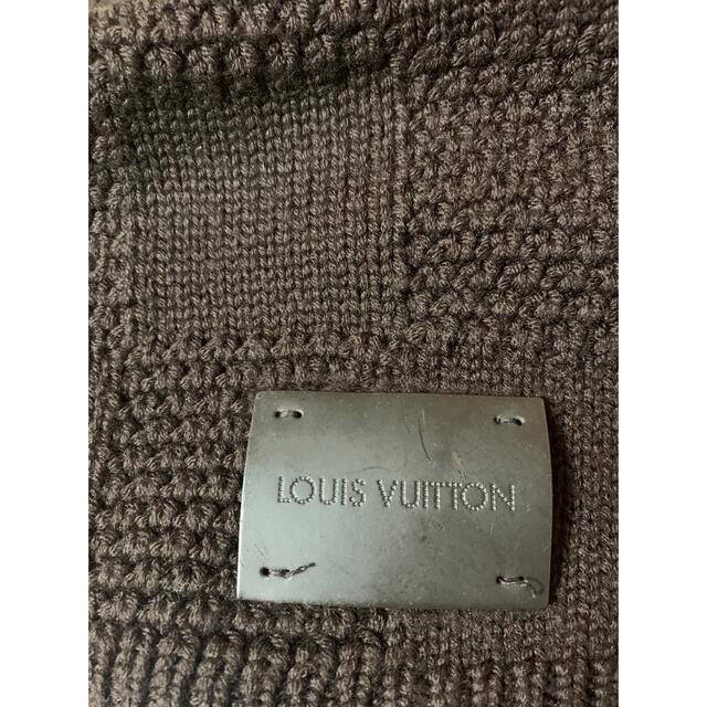 LOUIS VUITTON(ルイヴィトン)のルイヴィトン エシャルプ ダミエ マフラー LOUIS VUITTON メンズのファッション小物(マフラー)の商品写真