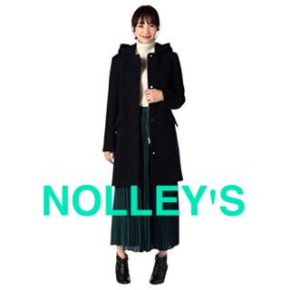 ノーリーズ(NOLLEY'S)のノーリーズ ヴィクトリアラム フード付2wayコート(ロングコート)