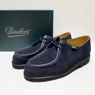 パラブーツ(Paraboot)の☆未使用 パラブーツ ミカエル スエード レザー チロリアンシューズ フランス製(ドレス/ビジネス)