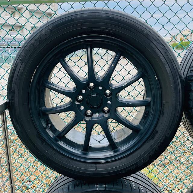 ヴォクシー等に。WORK ワーク 17インチ 215/55R17 4本セット