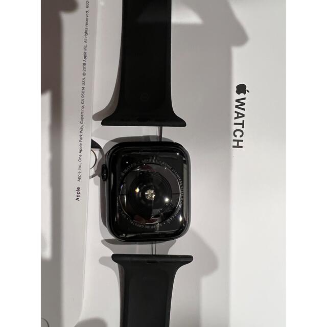 Apple Watch(アップルウォッチ)のApple Watch 5   44mm ステンレスモデル　スペースブラック スマホ/家電/カメラのスマートフォン/携帯電話(その他)の商品写真