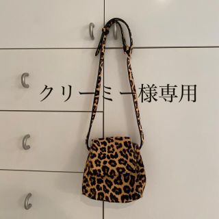 ザラ(ZARA)の値下げ　ZARA ヒョウ柄　アニマル柄　ウエストバッグ(ボディバッグ/ウエストポーチ)