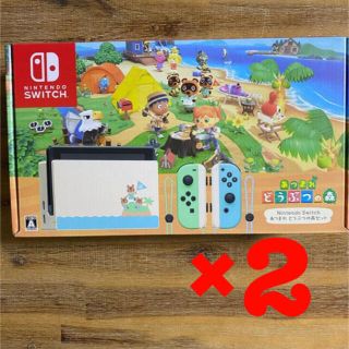 新品未使用あつまれどうぶつの森 セット Switch 本体 あつ森(家庭用ゲーム機本体)