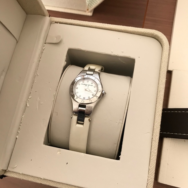 BAUME&MERCIER(ボームエメルシエ)の【中古】ボーム&メルシエ レディース 腕時計 M0A10011 LINEA レディースのファッション小物(腕時計)の商品写真