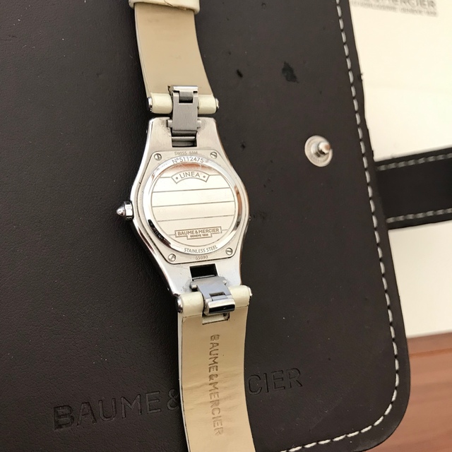 BAUME&MERCIER(ボームエメルシエ)の【中古】ボーム&メルシエ レディース 腕時計 M0A10011 LINEA レディースのファッション小物(腕時計)の商品写真