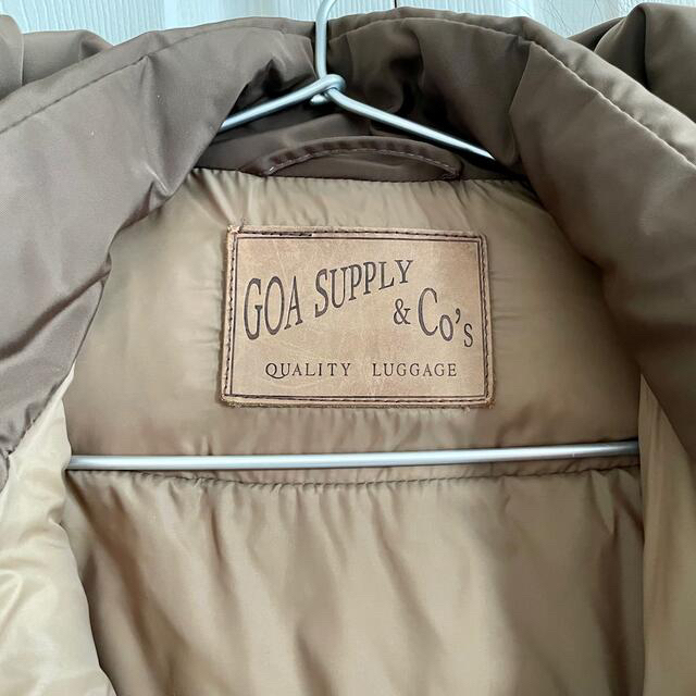 goa(ゴア)のgoa ラクーンファー　ダウンジャケット レディースのジャケット/アウター(ダウンコート)の商品写真