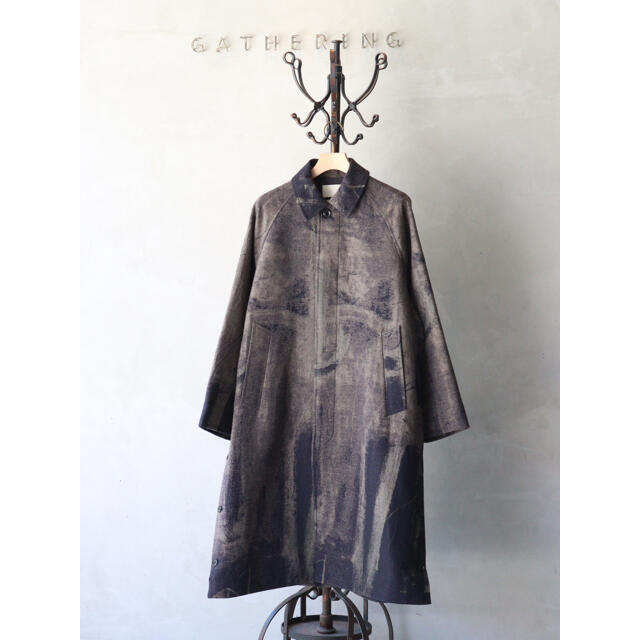 YOKE 21AW ROTHKO JQ BAL COLLAR COAT