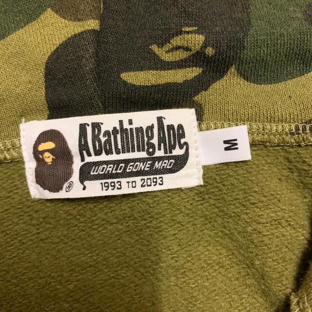 A Bathing Ape 1stカモシャークパーカー　Mサイズ