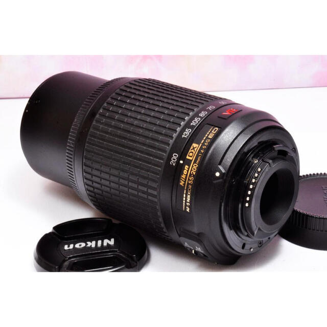 ニコン望遠レンズ☆AF-S DX 55-200mm 手振れ補正つき！ | monsterdog