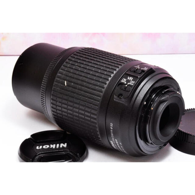 ニコン望遠レンズ☆AF-S DX 55-200mm 手振れ補正つき！2205-1-