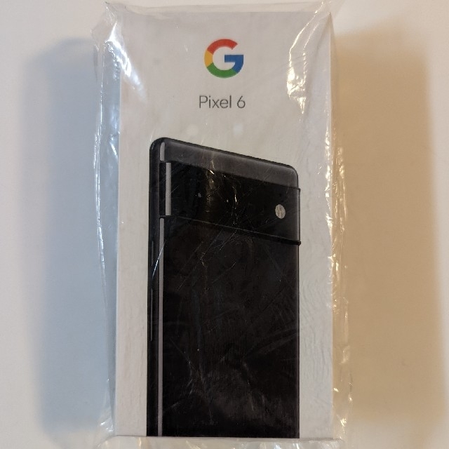 Google Pixel 6 128GB Stormy Black 新品未開封