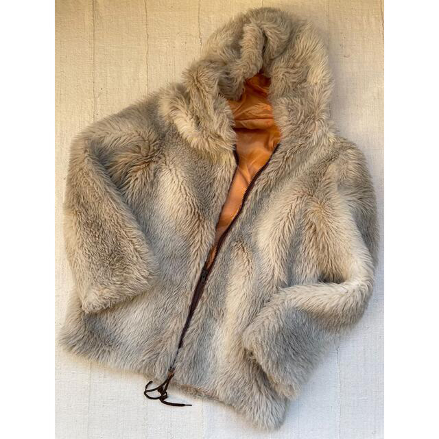 70s Vintage Fake Fur Coat フェイクファーコート 爆売り